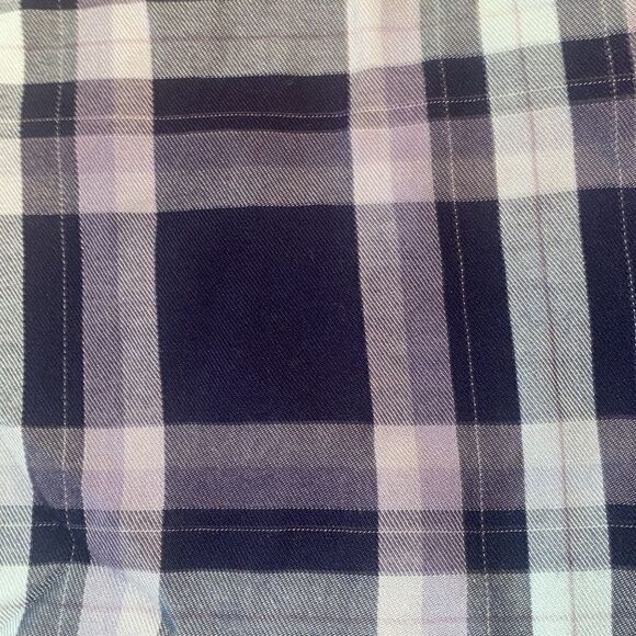 NWOT! Knox Rose Plaid Cold Shoulder Tunic Dress! - Picture 9 of 9